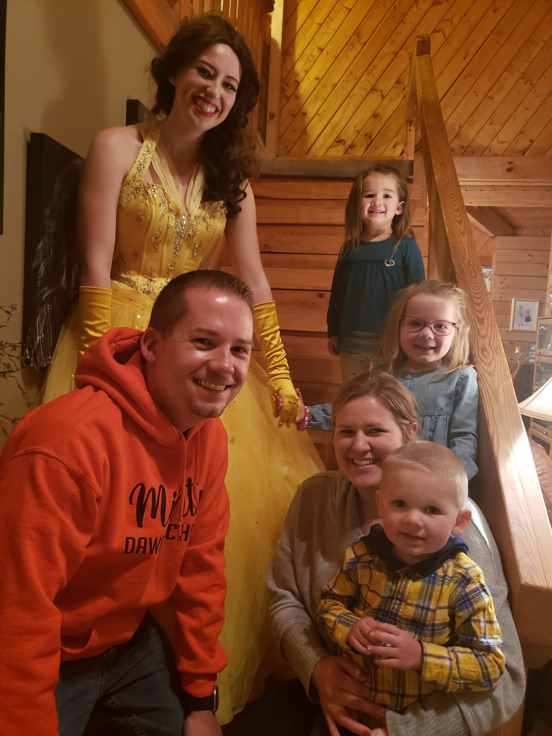 Benner Family with Belle