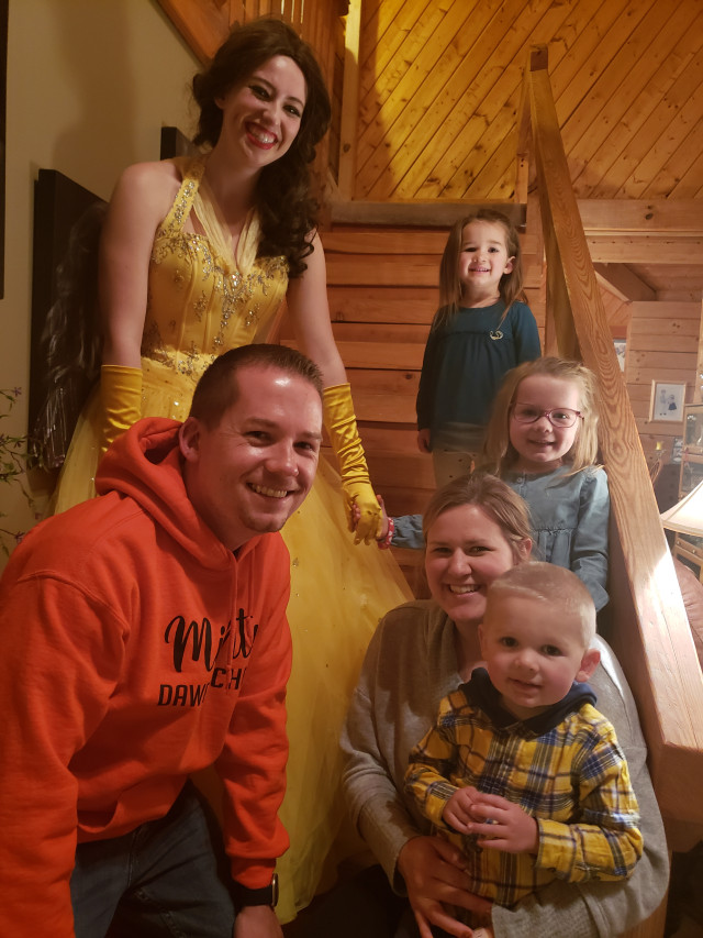 Benner Family with Belle