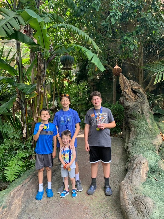 Christian and Brothers Standing