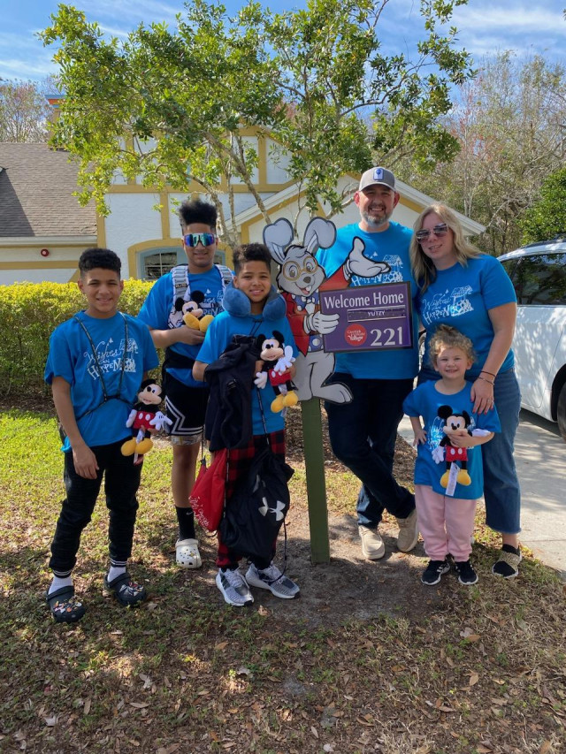 Elise and Family at GKTW Villa