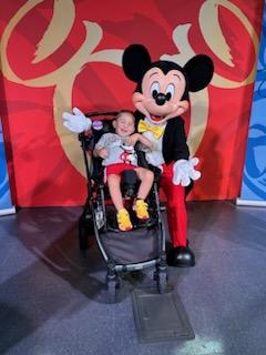 David Detwiler with Mickey