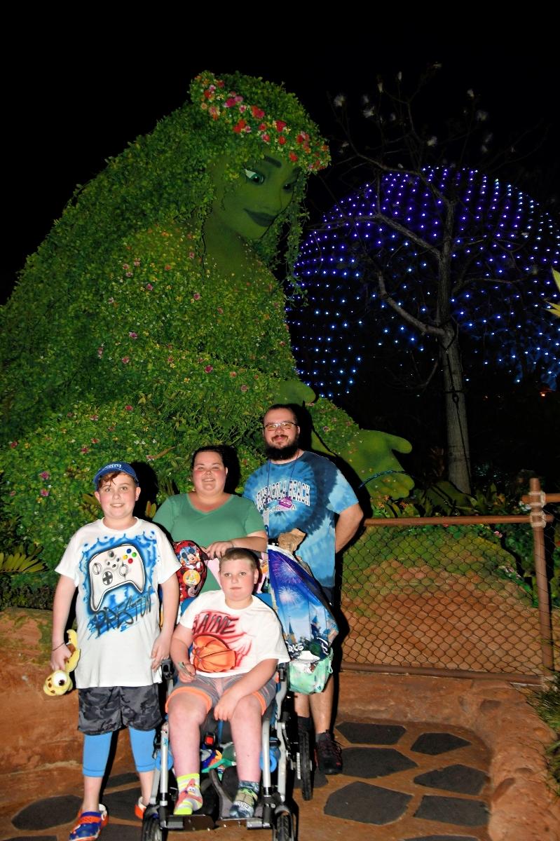 Blaine and Family with Green Princess