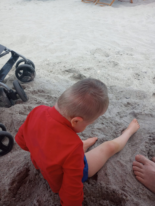 Garret at Beach