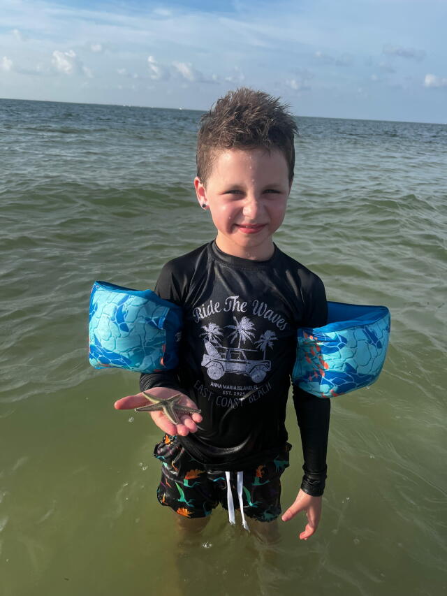 Kason in the Ocean