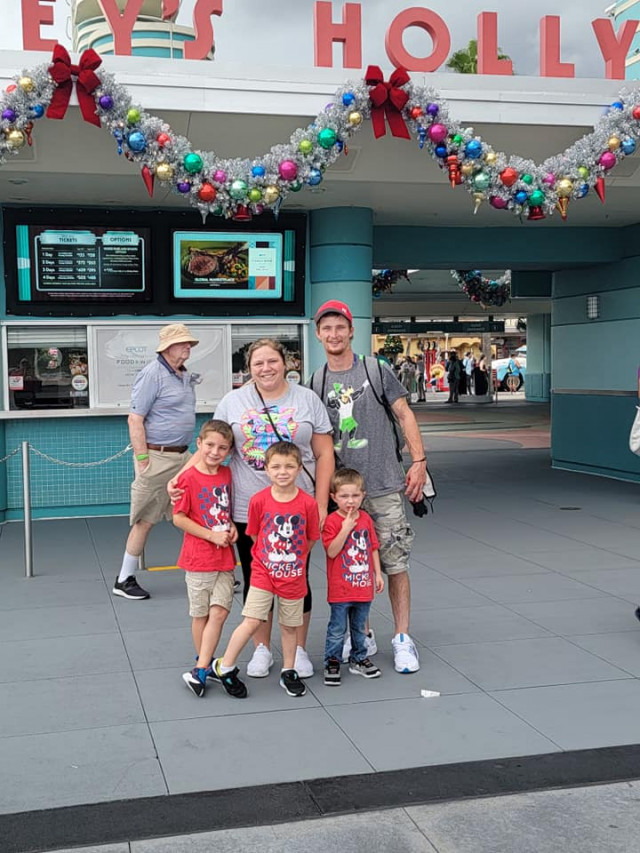 Family at Hollywood Studios