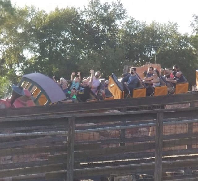 Roller Coaster Magic kingdom