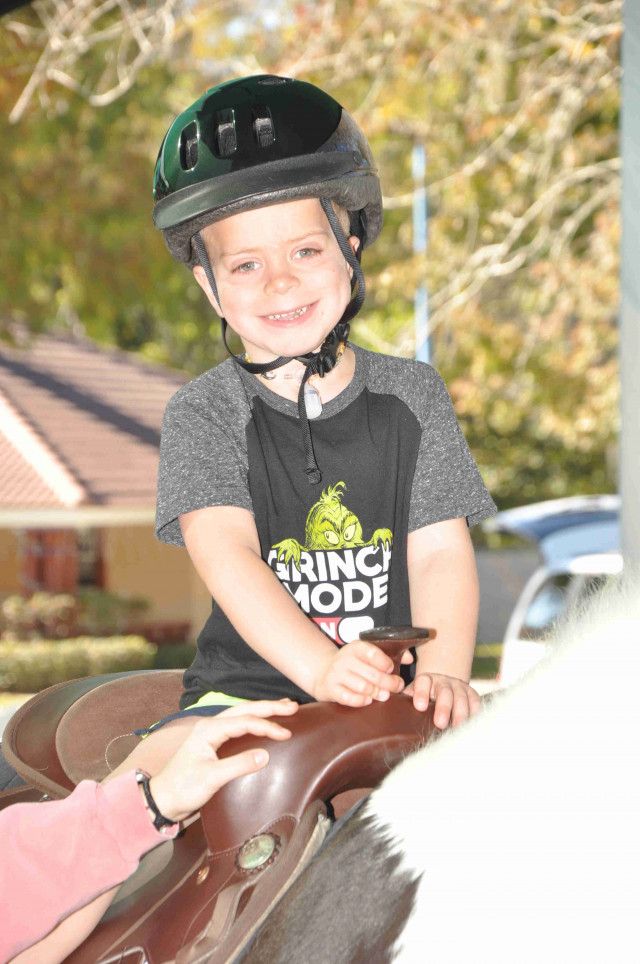 Blake Lirgg on Pony at GKTW