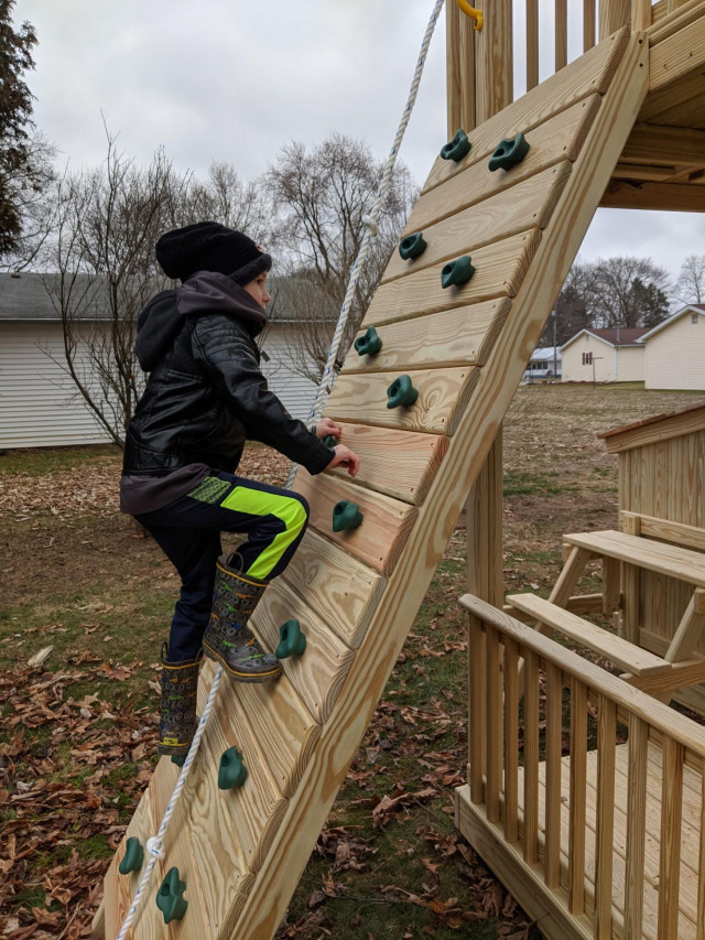 Jace Rock Climbing