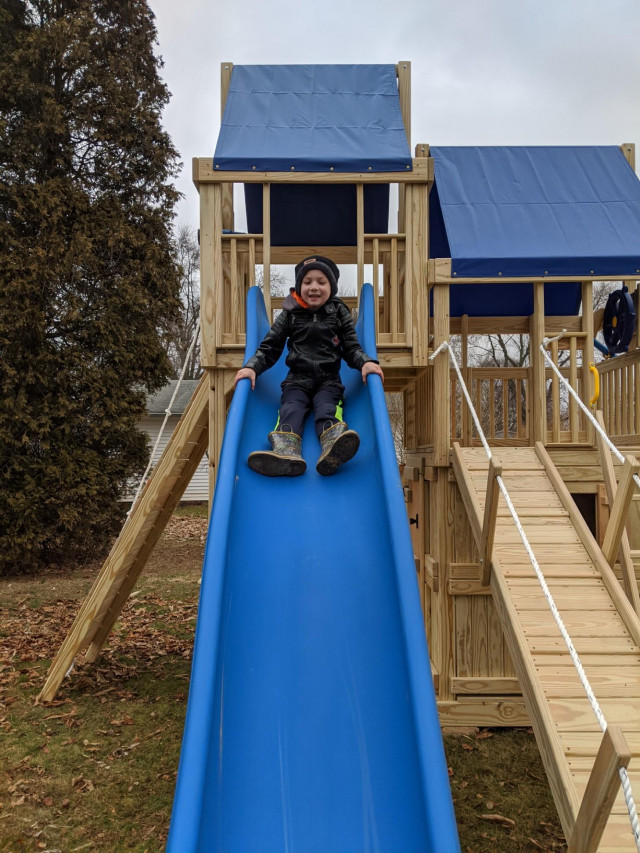 Jace on Slide